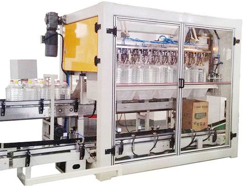 食用油自動裝箱機(jī)